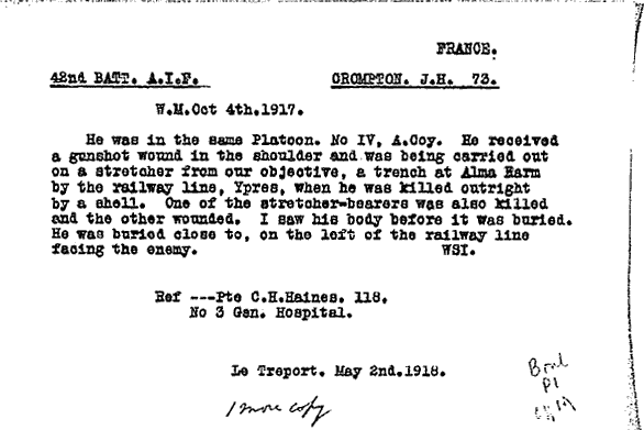 Witness letter Pte Haines dated 02may18 - 16Kb gif