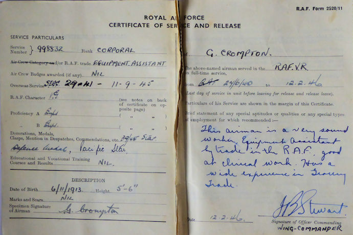 Geoff Crompton's discharge reference- 68kB jpg
