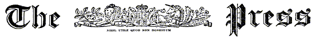 The Press banner - 10kB jpg