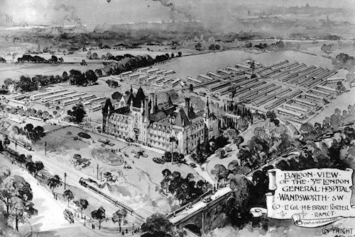 Sketch of 3rd London General Hospital - 161kB jpg