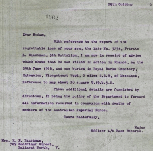 The official letter concerning LCB's death - 254Kb gif