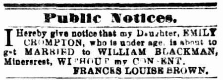 Ballarat Courier 06 April 1872 - 25kB jpg