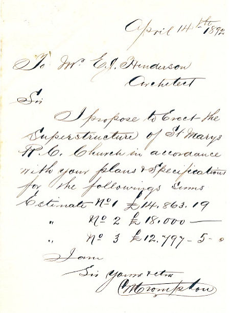 St Mary's Star of the Sea estimate - 49kB jpg