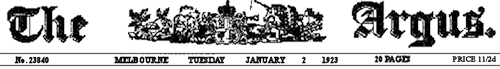 Argus masthead 19 February 1900 = 11kB jpg
