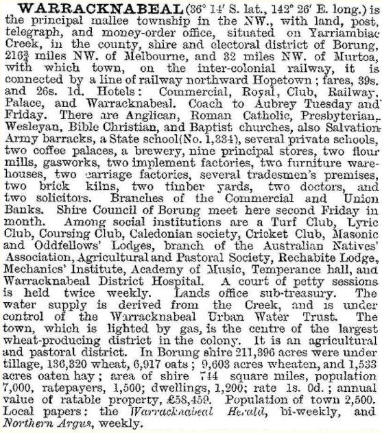 Warracknabeal 1903 - 160kB jpg