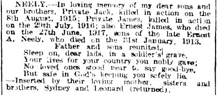 The Age 10 August 1918 - 37kB jpg