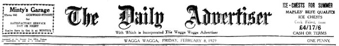 Wagga Wagga Advertiser 08feb29 banner - 20kB jpg