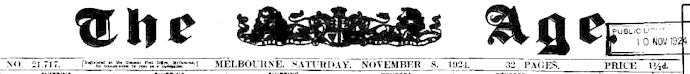 Argus banner 08 November 1924 - kB jpg
