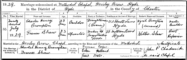 Charles henry Crompton's marriage record - 15kB gif