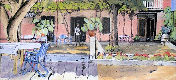 Harper's Greek painting - 74kB jpg