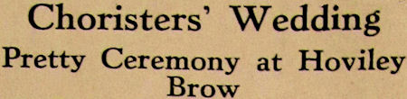 Harper Crompton wedding North Cheshire Herald March 1931 - 16kB jpg
