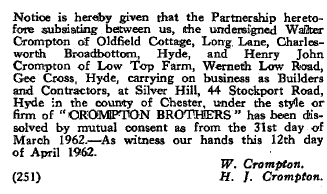 London Gazette notice of closure - kB jpg