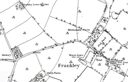 Frankley Manor in 1883 - 30kBjpg
