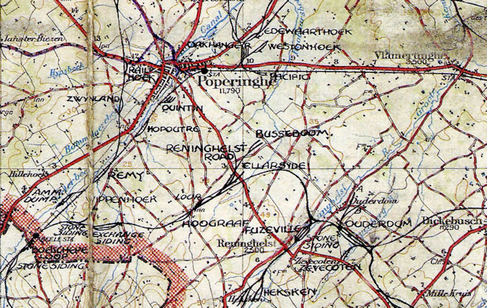 Remy Siding railway map - 165kB jpg