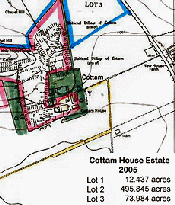 Cropped Plan of Cottam Estate - 36Kb gif