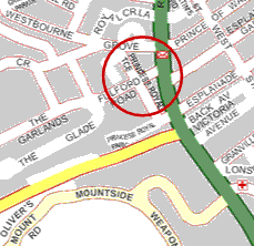 Map of Scarborough - 20kB gif