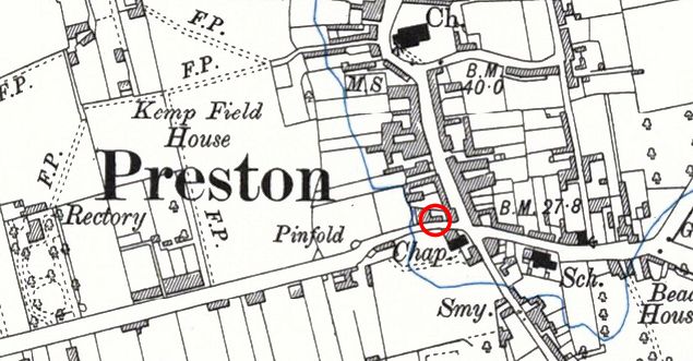 1908 map of Preston 1:10 560 - 63Kb jpg