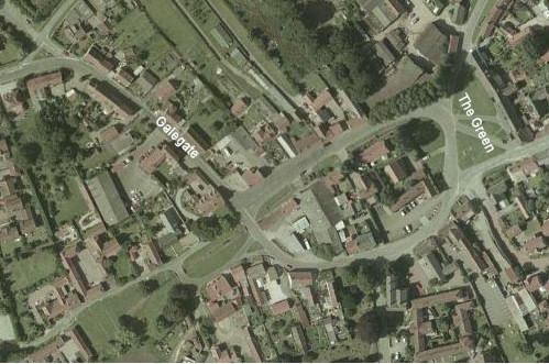 Map locating Galegate, North Newbald - kB jpg