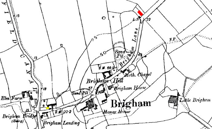 1911 map of Brigham - 71kB jpg
