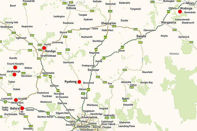 Map of Tom's schools - 91kB jpg