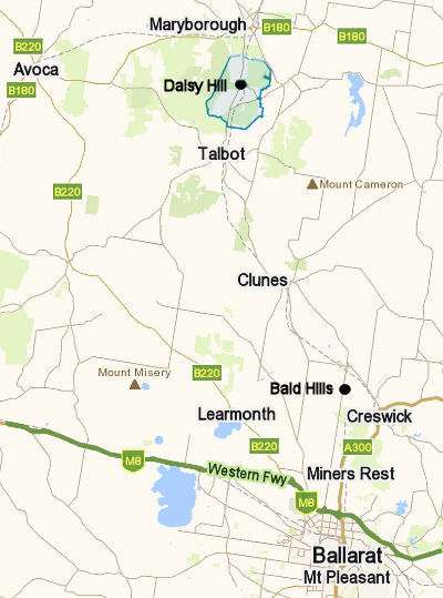 Map locating Daisy Hill - 48 jpg