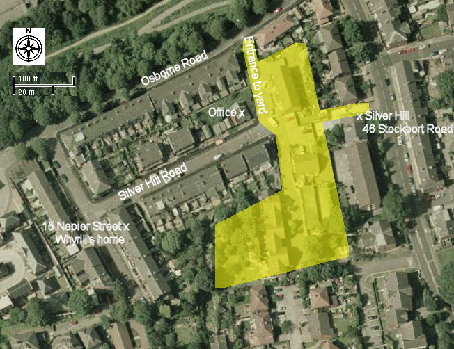 An aerial view of Silver Hill - 115kB jpg