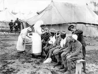 Gezaincourt CCS, Doullens 27/04/1918 - 73Kb jpg