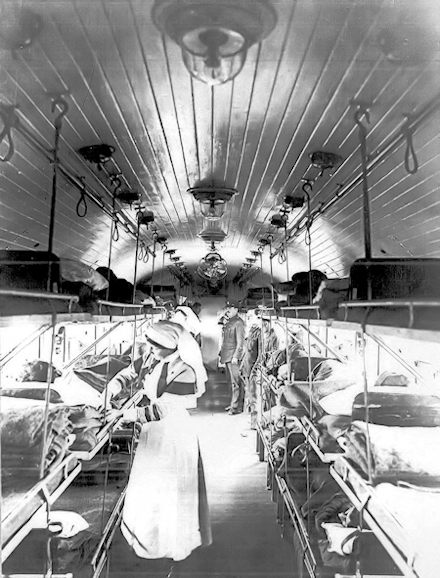 Ambulance Train, Doullens 27/04/1918 - 187Kb jpg