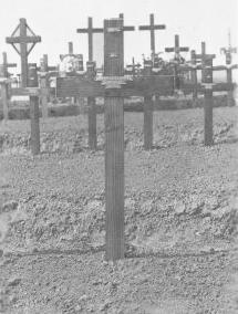 Charles Reginald's headstone circa 1925 - 14Kb jpg