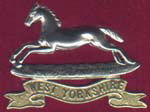 Cap badge of West Yorkshire Regiment - kb jpg