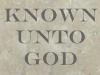 Known unto God - 2kB jpg