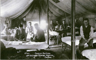 3rd Southern General Hospital tented external ward - 17Kb jpeg