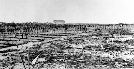 Tyne Cot Cemetery in 1920 - 60kB jpg