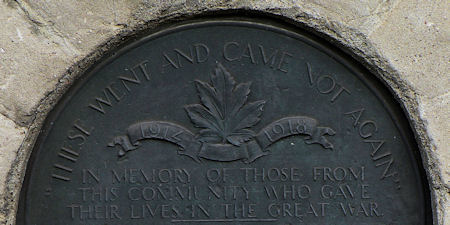 Wainwright Memorial Clock plaque header - 27kB jpg