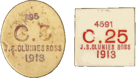 1913 Cocos Keeling coins obverse - 37kb gif