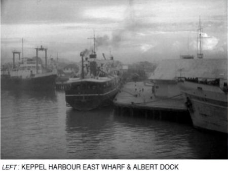 Keppel Harbour East Warf and Albert Dock - 22kB jpg