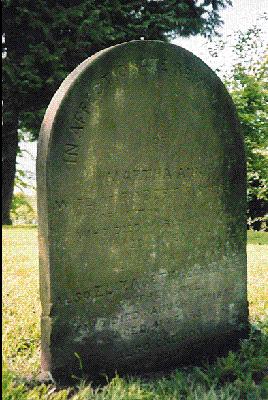 Martha Ann's headstone - 117kB jpg