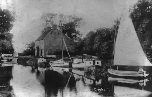 An undated image of the Brigham Arms - 38kB jpg