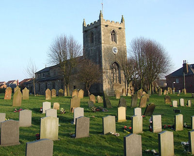 Flamborough Church - 34kB jpg