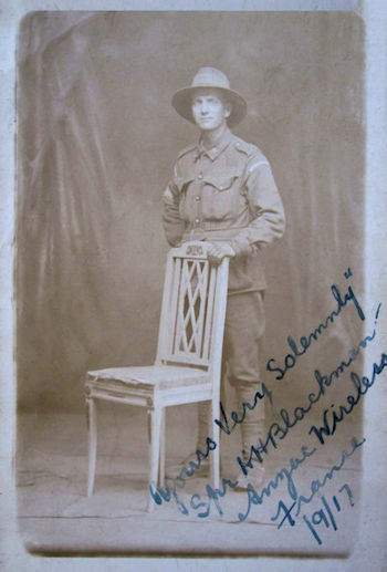 Herbert Howbery Blackman, France 1917 - kB jpg