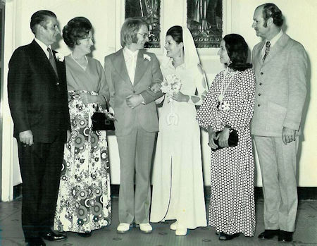 John Blackman's wedding 1971 - 46kB jpg