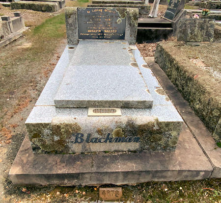 1821Blackman Joseph Walter grave - 70kB jpg