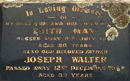1821Blackman Joseph Walter headstone - 55kB jpg