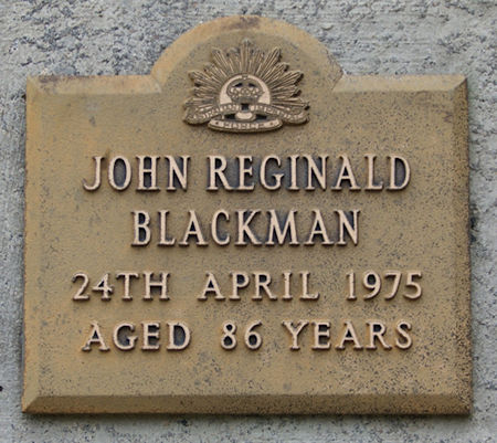 JR Blackman's grave marker - 54kB jpg