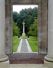 Sword of Sacrifice, Royal Berks Cemetery - 17kB jpg