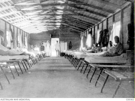 3rd Auxiliary Hospital Heliopolis Dec1915 - 34kB jpg