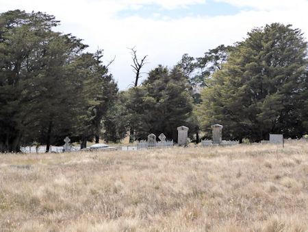 Cemetery looking toward the north-east corner - 35kB jpg
