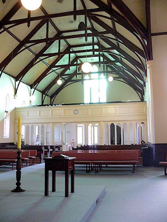 Interior Dorcas Street Presbyterian Church 2006- 45kB jpg