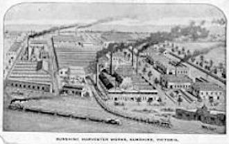 McKay's harvester works, Sunshine, Melbourne - 18kjpg
