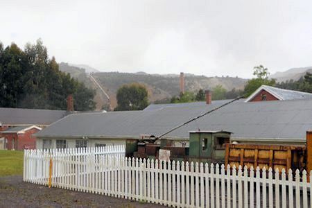 Mt Lyell offices, Lyell Highway 14 November 2015 - 39kB jpg